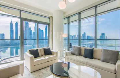 Apartment - 3 Bedrooms - 3 Bathrooms for sale in Marina Vista Tower 1 - Marina Vista - EMAAR Beachfront - Dubai Harbour - Dubai