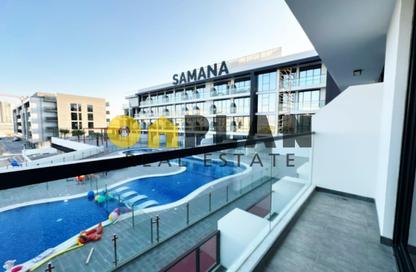 Apartment - Studio - 1 Bathroom for rent in Samana Golf Avenue - Dubai Studio City - Dubai