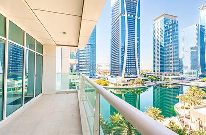 Apartment - 2 - 2 for rent in Al Seef Tower 3 - Al Seef Towers - JLT Cluster U - Jumeirah Lake Towers - Dubai