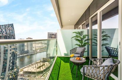 Apartment - 1 - 1 for rent in Vera Residences - Business Bay - Dubai