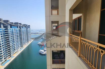 Apartment - 4 Bedrooms - 5 Bathrooms for rent in Marina Residences 1 - Marina Residences - Palm Jumeirah - Dubai