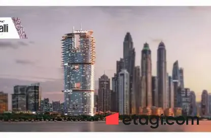 شقة - 2 غرف نوم - 4 حمامات للبيع في برج كافالي كازا - مدينة دبي للإعلام - دبي