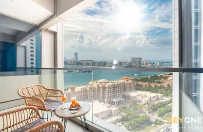 Apartment - 1 Bedroom - 2 Bathrooms for rent in Ocean Heights - Dubai Marina - Dubai