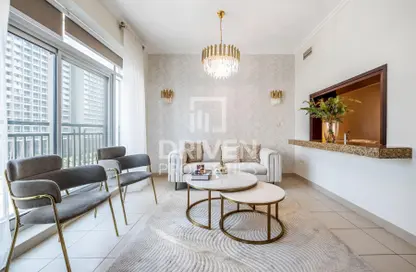 Apartment - Studio - 1 Bathroom for rent in Burj Views podium - Burj Views - Downtown Dubai - Dubai