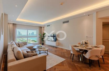 Apartment - 2 Bedrooms - 3 Bathrooms for rent in The Fairmont Palm Residence North - The Fairmont Palm Residences - Palm Jumeirah - Dubai