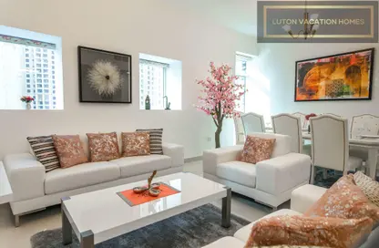 شقة - 2 غرف نوم - 3 حمامات للايجار في برج كنتننتال - دبي مارينا - دبي