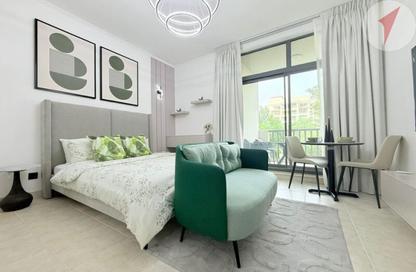 Apartment - Studio - 1 for rent in The Links Canal Apartments - The Links - The Views - Dubai