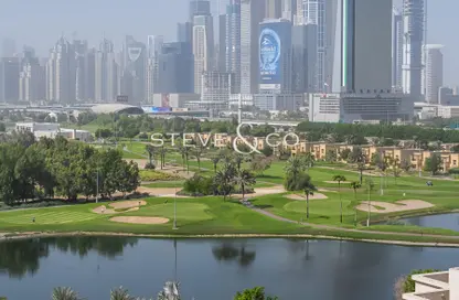 شقة - 2 غرف نوم - 2 حمامات للايجار في برج الجولف 1 - أبراج الجولف - ذا فيوز - دبي