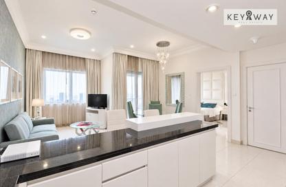 Apartment - 2 - 2 for rent in Damac Maison Dubai Mall Street (The Signature) - Burj Khalifa Area - Downtown Dubai - Dubai