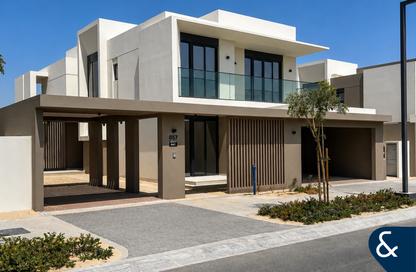 Villa - 4 - 4 for rent in Jebel Ali Village Villas - Jebel Ali Village - Jebel Ali - Dubai