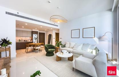 شقة - غرفة نوم - 1 حمام للايجار في برج Beach Isle 1 - بيتش آيل - إعمار بيتشفرونت - دبي هاربور - دبي