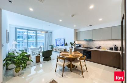 Apartment - 1 Bedroom - 1 Bathroom for rent in Beach Isle Tower 1 - Beach Isle - EMAAR Beachfront - Dubai Harbour - Dubai