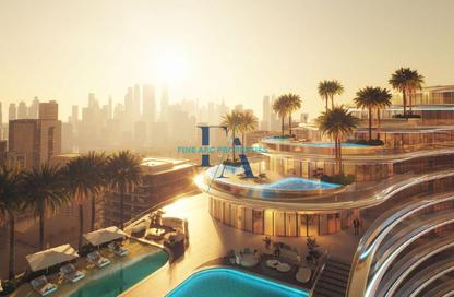 Apartment - 1 - 2 for sale in Binghatti Aquarise - Business Bay - Dubai