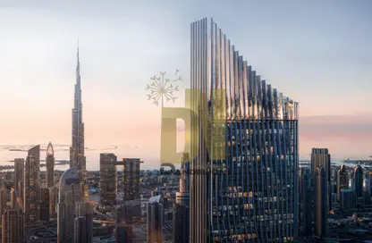 Apartment - 4 Bedrooms - 6 Bathrooms for sale in Tiger Sky Tower - Business Bay - Dubai
