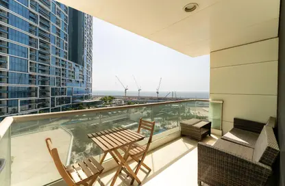 Apartment - 2 Bedrooms - 4 Bathrooms for rent in Al Bateen Residences - Jumeirah Beach Residence - Dubai