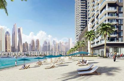 Apartment - 3 Bedrooms - 2 Bathrooms for sale in Beachgate by Address - Emaar Beachfront - Dubai Harbour - Dubai
