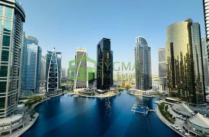 Apartment - Studio - 1 Bathroom for rent in Lake Terrace - JLT Cluster D - Jumeirah Lake Towers - Dubai