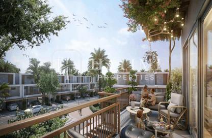 Townhouse - 4 - 4 for sale in Violet 1 - Violet - Damac Hills 2 - Dubai Townhouse - 4 - 4 for sale in Violet 1 - Violet - Damac Hills 2 - Dubai