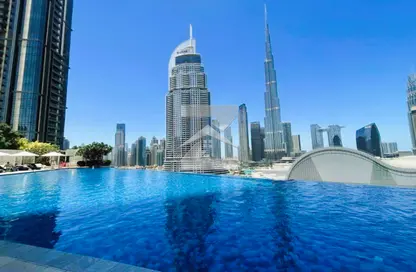 Hotel  and  Hotel Apartment - 4 Bedrooms - 5 Bathrooms for rent in The Address Residence Fountain Views - Downtown Dubai - Dubai