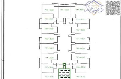 شقة - غرفة نوم - 2 حمامات للبيع في برج الليلي - مدينة الإمارات - عجمان