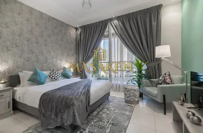 Apartment - Studio - 1 Bathroom for rent in Skyview Tower - Dubai Marina - Dubai