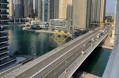 Apartment - 2 Bedrooms - 2 Bathrooms for rent in Marina View Tower B - Marina View - Dubai Marina - Dubai