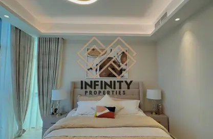 Apartment - 1 Bedroom - 2 Bathrooms for sale in Ajman Creek Towers - Al Rashidiya 1 - Al Rashidiya - Ajman