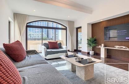 Apartment - 2 - 3 for rent in Golden Mile 3 - Golden Mile - Palm Jumeirah - Dubai