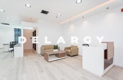 Office Space - Studio - 1 Bathroom for rent in The Prism - Business Bay - Dubai