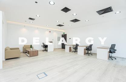 Office Space - Studio - 1 Bathroom for rent in The Prism - Business Bay - Dubai
