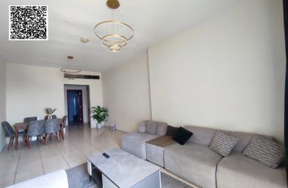 Apartment - 1 Bedroom - 2 Bathrooms for rent in Orient Tower 1 - Orient Towers - Al Bustan - Ajman