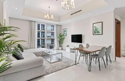 Apartment - 1 Bedroom - 1 Bathroom for rent in Dunya Tower - Burj Khalifa Area - Downtown Dubai - Dubai