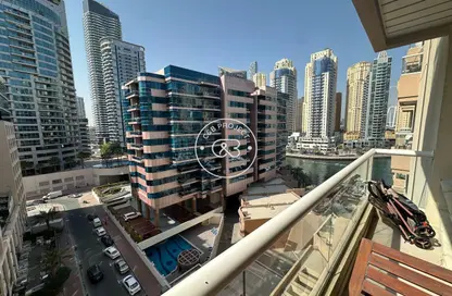 شقة - غرفة نوم - 2 حمامات للايجار في شراع المارينا - دبي مارينا - دبي