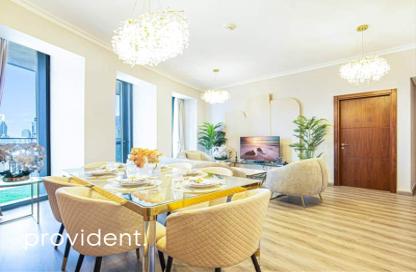 Apartment - 2 - 3 for rent in Burj Vista Tower 1 - Burj Vista - Downtown Dubai - Dubai