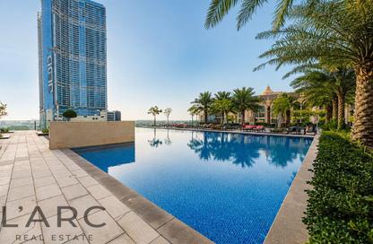 شقة - 2 غرف نوم - 3 حمامات للايجار في برج نورا - مدينة الحبتور - الخليج التجاري - دبي