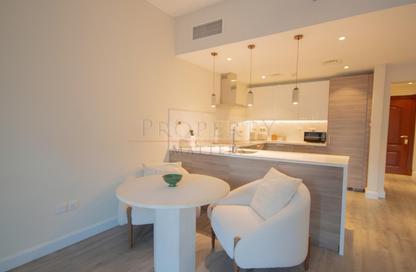 Apartment - 1 - 1 for rent in Time Place Tower - Dubai Marina - Dubai