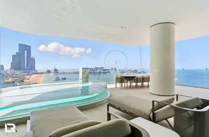 Apartment - 4 Bedrooms - 5 Bathrooms for rent in sensoria at Five Luxe - Jumeirah Beach Residence - Dubai