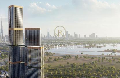 شقة - غرفة نوم - 2 حمامات للبيع في سكاي فيو سولير - شوبا هارتلاند الثانية - بو كدرة - دبي شقة - غرفة نوم - 2 حمامات للبيع في سكاي فيو سولير - شوبا هارتلاند الثانية - بو كدرة - دبي