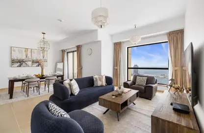 Apartment - 2 Bedrooms - 2 Bathrooms for rent in Rimal 2 - Rimal - Jumeirah Beach Residence - Dubai