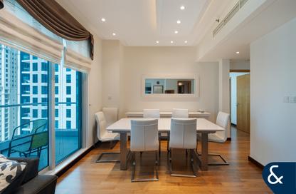 Apartment - 2 Bedrooms - 3 Bathrooms for rent in Delphine Tower - Marina Promenade - Dubai Marina - Dubai