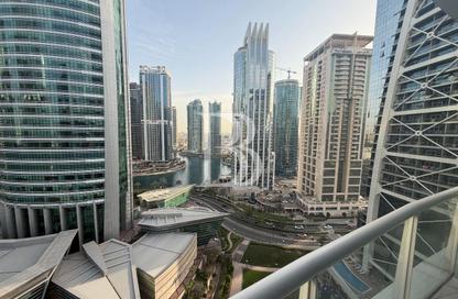 Apartment - Studio - 1 Bathroom for rent in Lake Terrace - JLT Cluster D - Jumeirah Lake Towers - Dubai