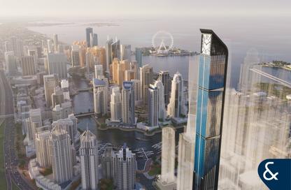 Apartment - 4 Bedrooms - 4 Bathrooms for sale in Aeternitas Tower - Dubai Marina - Dubai