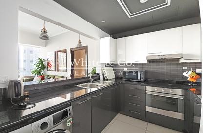 Apartment - 1 Bedroom - 2 Bathrooms for rent in Silverene Tower B - Silverene - Dubai Marina - Dubai