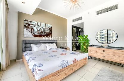 Apartment - 1 Bedroom - 2 Bathrooms for rent in Silverene Tower B - Silverene - Dubai Marina - Dubai