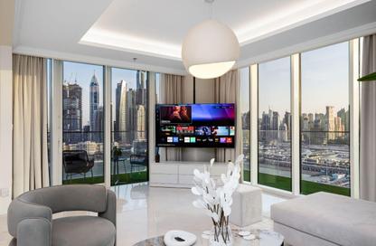 Apartment - 4 Bedrooms - 3 Bathrooms for rent in Palace Beach Residence - EMAAR Beachfront - Dubai Harbour - Dubai