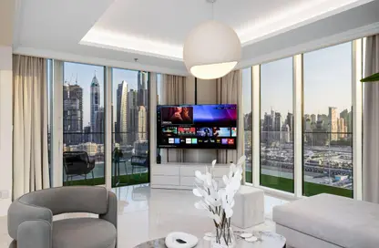 Apartment - 4 Bedrooms - 3 Bathrooms for rent in Palace Beach Residence - EMAAR Beachfront - Dubai Harbour - Dubai