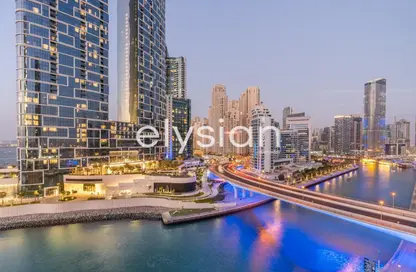 شقة - 2 غرف نوم - 2 حمامات للايجار في 5242 تاور 2 - 5242 - دبي مارينا - دبي