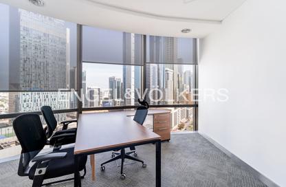 Office Space - Studio - 1 Bathroom for rent in North Tower - Emirates Financial Towers - DIFC - Dubai