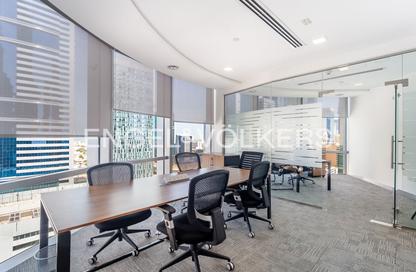 Office Space - Studio - 1 Bathroom for rent in North Tower - Emirates Financial Towers - DIFC - Dubai