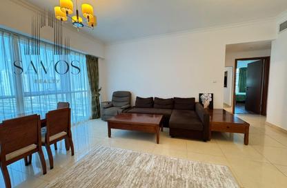 Apartment - 2 - 2 for rent in Saba Tower 3 - JLT Cluster Q - Jumeirah Lake Towers - Dubai